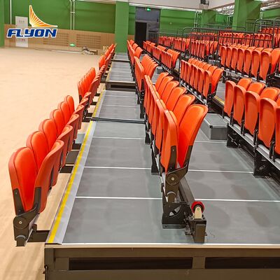 İyi fiyat Elektrikli Teleskopik Çekici Blaker Koltukları ve Spor Salonu için Su geçirmez Dökme Sandalyeleri çevrimiçi