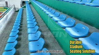Eco L Stadyum Oturma Koltuğu Dayanıklı HDPE Şişirme Kalıplı